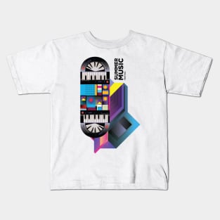 Summer Music Festival Kids T-Shirt